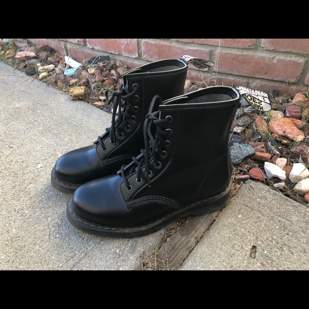 Solovair Vegan Leather Boots